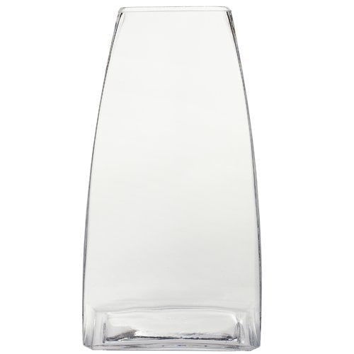 Couronne Harlem Flower Vase, Clear Recycled Glass Vase for Home Decor, Perfect for Bouquets and Centerpieces, 243.5 Oz