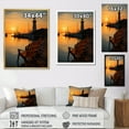 thumbnail image 4 of Designart "Maritime Solace at the Port III" Nautical & Beach Floater Framed Canvas Wall Art, 4 of 7