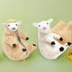 thumbnail image 2 of 2023-juguete de peluche de oveja de lana afeitada, lindos animales de peluche, ropa extraíble, figura de peluche, regalos de cumpleaños para el Día de San Valentín Hy, 2 of 5