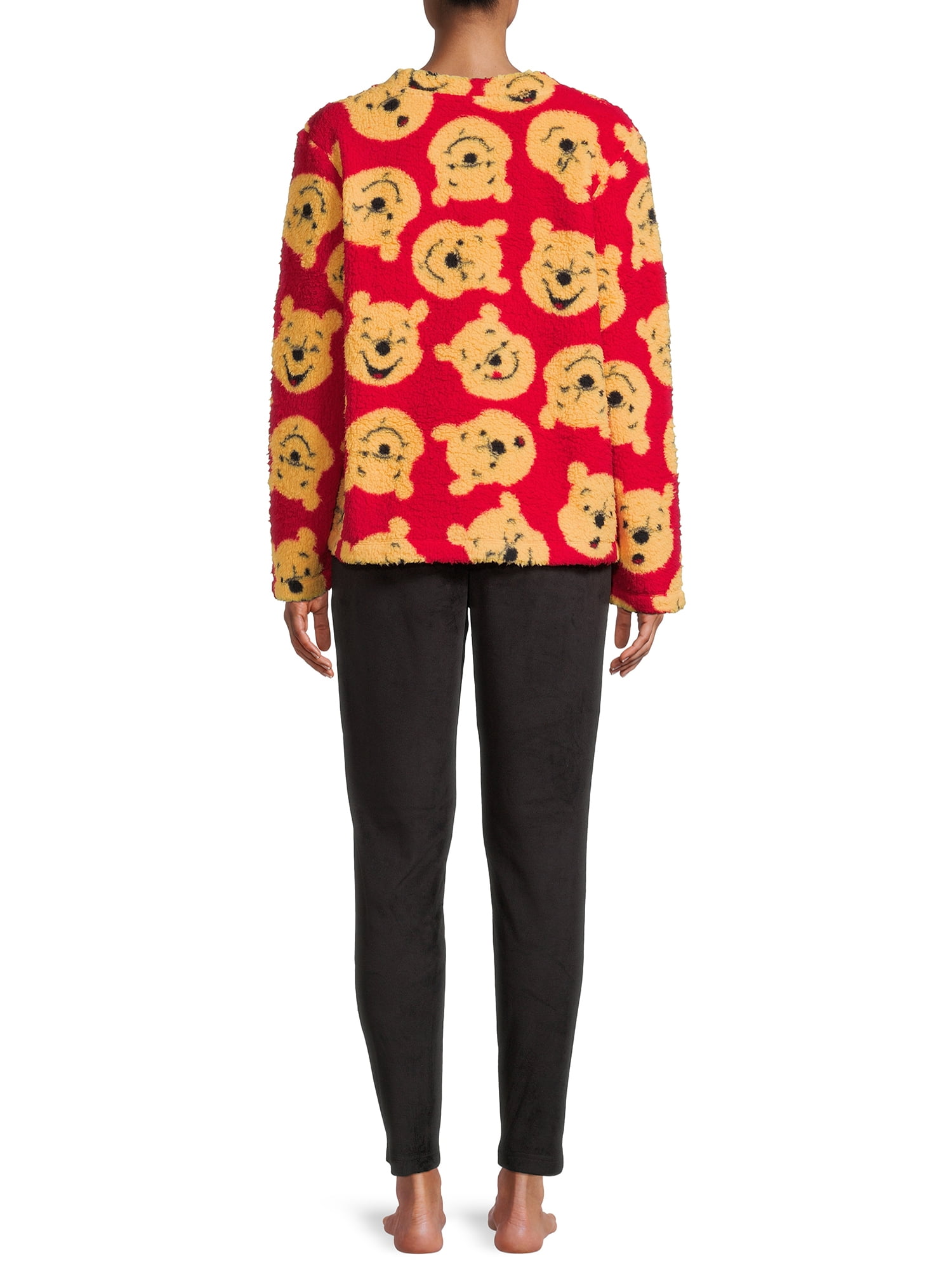 Winnie the Pooh Women's and Women's Plus License Pajamas 2 Piece Set