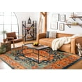 thumbnail image 3 of SAFAVIEH Evoke Westley Bordered Area Rug, Blue/Orange, 9' x 12', 3 of 9