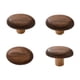thumbnail image 3 of 4 ganchos de madera para abrigos, perchas para gabinetes, multiusos, ligeros y modernos. Oval, 3 of 9