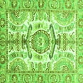 thumbnail image 1 of Ahgly Company Indoor Square Abstract Green Modern Area Rugs, 6' Square, 1 of 4