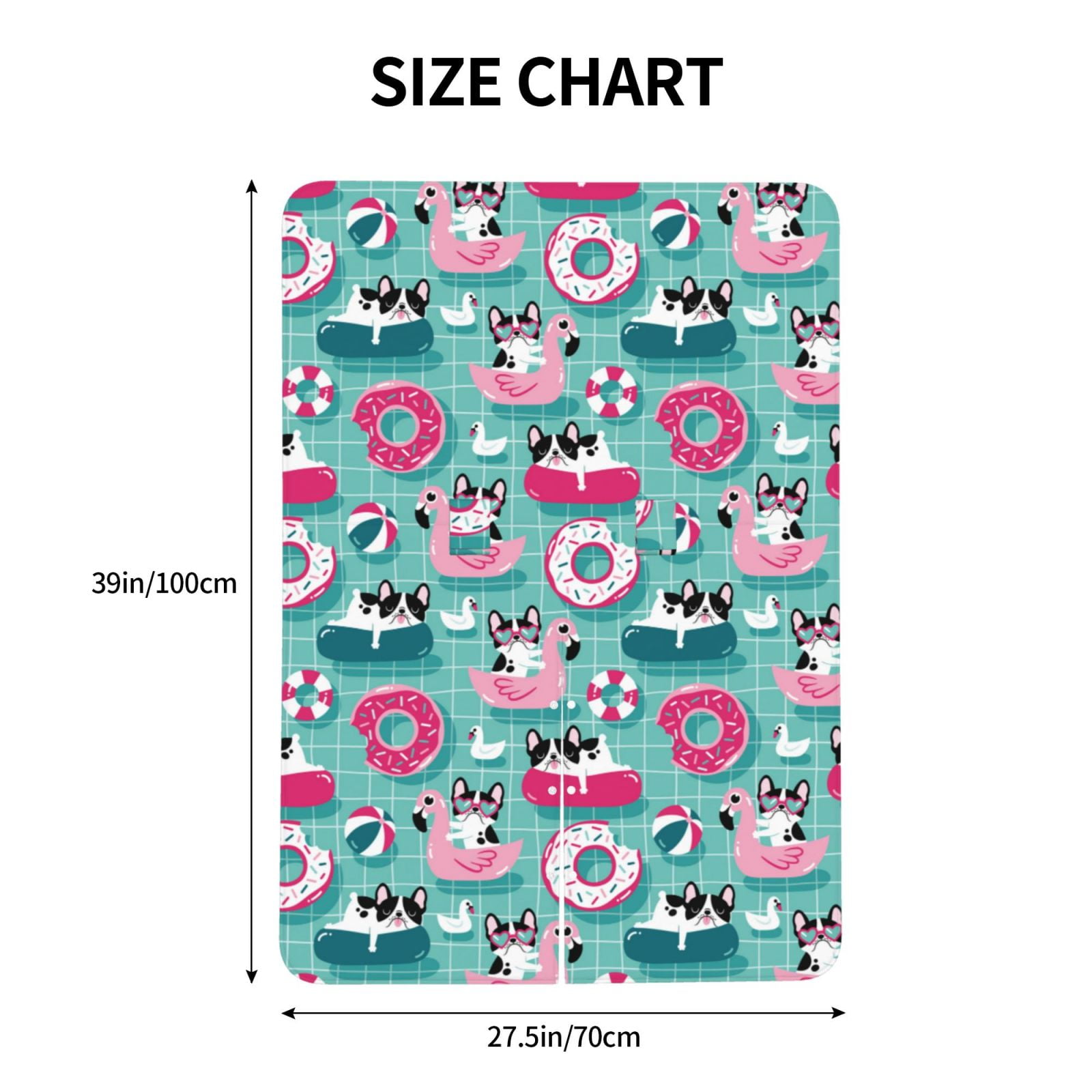 Naloa Dogs With Swimming Baby Car Seat Cover, Breathable Baby Carrier Cover, Multiuse Baby Carrier Cover & Nursing Breastfeeding Cover