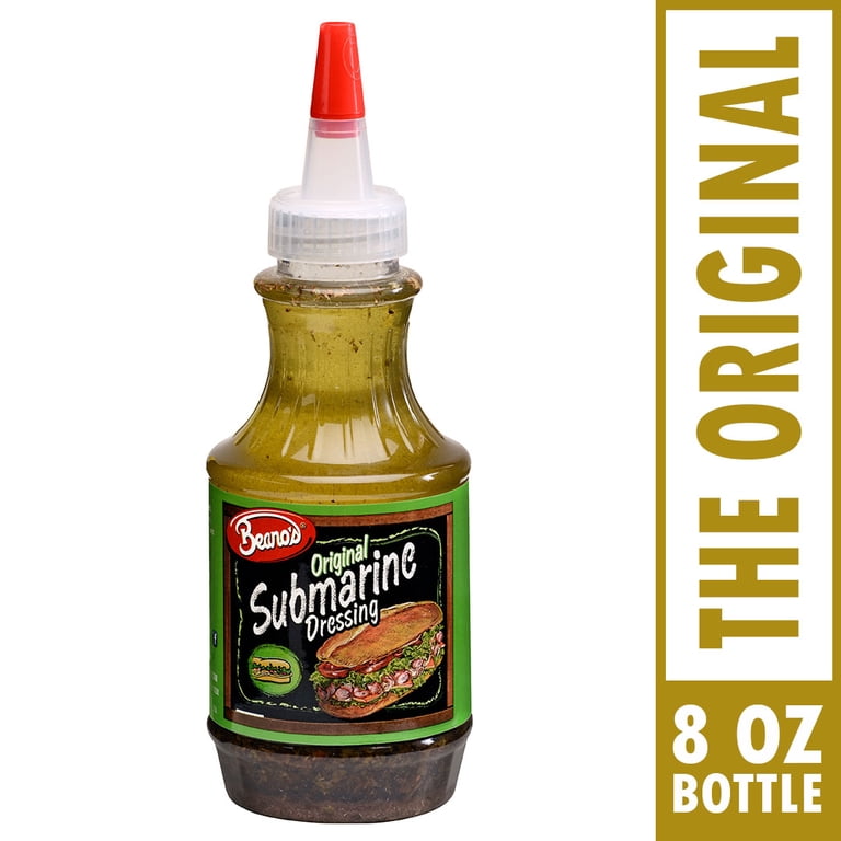 (2 pack) Beano's Original Submarine Dressing, 8 Fluid oz. Bottle