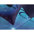 thumbnail image 4 of Ambesonne Ocean Quilted Bedspread Set 3 Pcs, Aquatic Girl Mermaid, King Size, Purple Black, 4 of 5