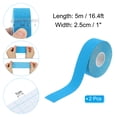 thumbnail image 2 of Uxcell Aerial Hoop Tape, Athletic Tape Adhesive Non-Slip Grip Tape Yoga Rig Sports Tape for Wrapping Gymnastics Sky Blue 16.4ft x 1 Inch, 2 of 7