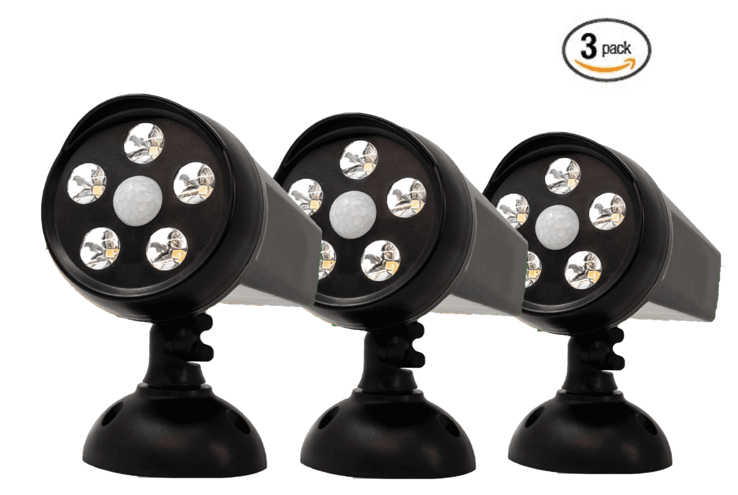 Guardian Tech Security Torch LED Spotlight [3Pack] Solar Motion