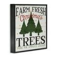 thumbnail image 3 of Stupell Industries Farm Fresh Christmas Trees, 24 x 24,Design by Jennifer Pugh, 3 of 5