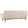 thumbnail image 3 of Modern Contemporary Urban Design Living Room Lounge Club Lobby Sofa, Fabric, Beige, 3 of 4