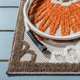 thumbnail image 6 of SAFAVIEH Cabana Anuki Beige/Blue 2'2"X9' Runner Indoor/Outdoor Area Rug Beige/Orange, 5'5" x 7'7", 6 of 13
