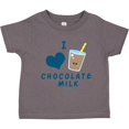thumbnail image 3 of Inktastic I Love Chocolate Milk Boys or Girls Toddler T-Shirt, 3 of 5