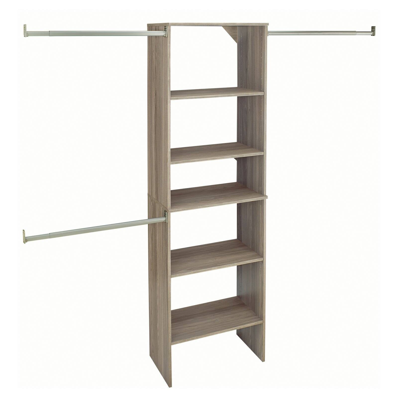 ClosetMaid SuiteSymphony 25inch Wide Closet Organizer Kit