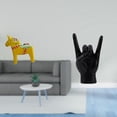 thumbnail image 2 of Adorno de gesto de mano sueco, figura coleccionable de Dalecarlia, escultura animal, estatua creativa de para estantería, entrada, armario., 2 of 8