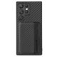 thumbnail image 2 of Carbon Fiber Wallet Case For Samsung Galaxy S22 Ultra 5G, 2 of 5