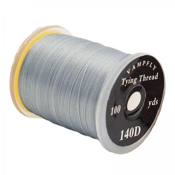 3x Hilo Para Atar Moscas Resistente En Bobinas Estándar Accesorios Para Material De Pesca Con Mosca Gris