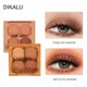 thumbnail image 3 of Heallor-sombra de ojos mate con purpurina, brillo, pigmentos de lentejuelas brillantes, maquillaje de ojos Dikalu, sombra de ojos delicada, Color tierra, rosa, 1 / 4 piezas, 3 of 5