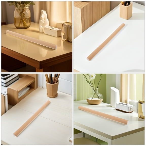 Dayesque Set of 2 Poster Tubes with Caps, Reinforced Cardboard Cylinder Storage Containers for Mailing, Craft Projects, Schools, and Offices