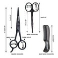 Beauty Tools Accessories Beard Mustache Scissors And Comb Set Kit For
