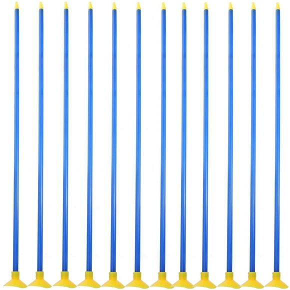 HLONK 12 Pcs Flèches à Ventouse de Remplacement Flèches d'Archerie pour Enfants Accessoires de Fête
