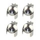 thumbnail image 1 of Extintor de velas Creative Wick Flame Snuffer para amantes ( ) Plata 4pcs Likrtyny Para estrenar, 1 of 4