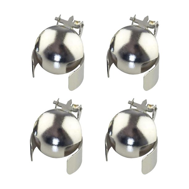 Extintor de velas Creative Wick Flame Snuffer para amantes ( ) Plata 4pcs Likrtyny Para estrenar