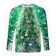 thumbnail image 5 of Blusas y camisas de manga larga con cuello redondo para hombre, blusa informal de manga larga con cuello redondo y estampado, blusa de poliéster para hombre, 5 of 5