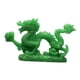 thumbnail image 2 of Figura de dragón chino Escultura de dragón Adorno Centro de mesa Dragón verde, 2 of 9