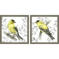 thumbnail image 1 of Great Art Now Backyard Birds B by Kelsey Wilson, 2 Piece Framed Art Set Each 13"W x 13"H, 1 of 3