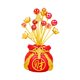 thumbnail image 5 of Estatua de Feng Shui, estatua de la fortuna china, arte artesanal, adorno pequeño para el tablero del automóvil. Estilo C, 5 of 9