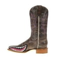 thumbnail image 2 of Tin Haul Womens Gnarly Pink Square Toe Cowboy  Mid Calf Boots, 2 of 2