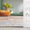 thumbnail image 5 of Safavieh Arizona Phelim Floral Machine Washable Area Rug, Rust/Gray, 4' x 6', 5 of 11