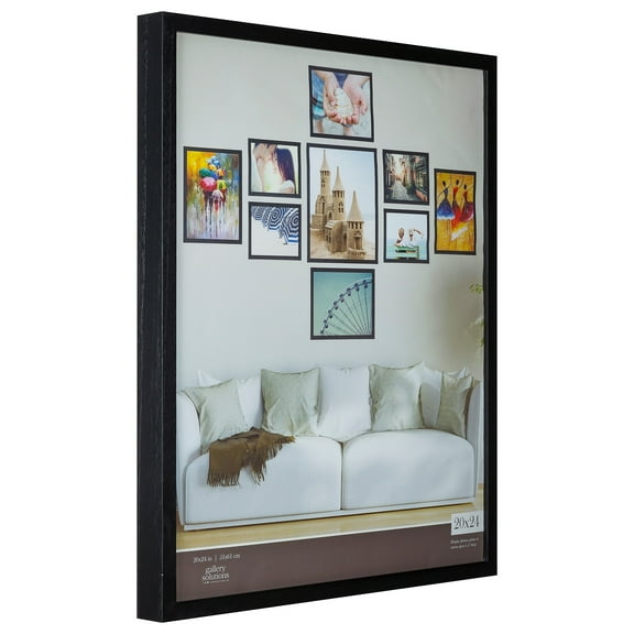 BLACK GALLERY 20x24 frame by Gallery Solutions - 20x24