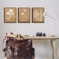thumbnail image 3 of Stupell Industries Nature Botanical Silhouettes Botanical & Floral Painting Brown Floater Framed Canvas Art Print Wall Art, 17 x 21, Set of 3, 3 of 10