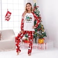 thumbnail image 3 of Red Plaid Gnome Matching Family Christmas Pajamas Matching With Dog Funny Saying “It’s Fine. We’re Fine. Everything Is Fine", 3 of 7