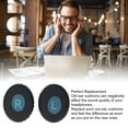 thumbnail image 3 of Ear Pads Cushions, Memory Foam Protein Leather Replacement for QC3 OE1 On Ear Headset with Sound Isolation, 3 of 7
