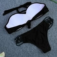 thumbnail image 5 of Viikei Bikini Set Swimwear for Women Summer Plus Size 2 Piece Fashion Solid Bikini Swimsuits, 5 of 6