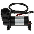 thumbnail image 2 of AUTOMUTO 200 PSI Universal Horns Heavy Duty Onboard Air Compressor for Train Cars Truck Horns Suspension Ride Bag Kit System 12V Vehicles Black, 2 of 4