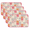 Yellow, variant on Lethargic Quilted Placemats, 12 x 18 in Cotton Polyester Colorful Checkered Table Mats for Dining Kitchen Decor.