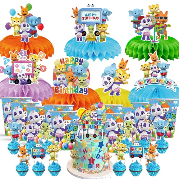 Word Party Party Supplies Decor Cups Fans Decorations Honeycomb Centerpieces Cake Toppers