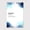 Airport Definition, variant on Ingénue Definition Elegant Wall Art – Minimalist Blue Abstract Canvas for Bedroom - 8x12 inches