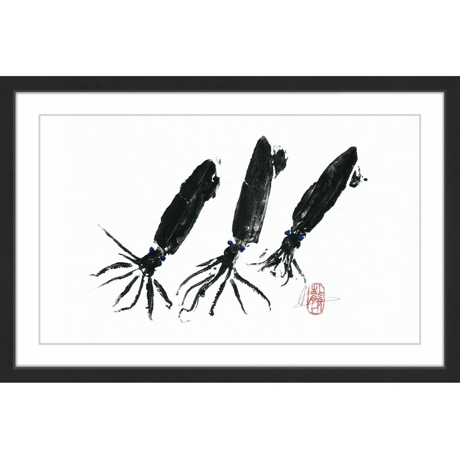 "Ink Brothers" Framed Painting Print