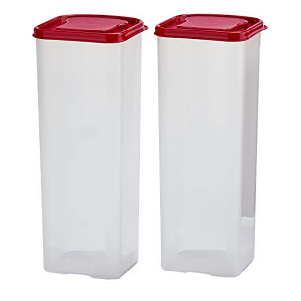 Buddeez Bread Buddy 2 Pack Set w/Red Lids Dispenser, 2 Pieces