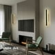 thumbnail image 2 of Lámpara de pared moderna Rectángulo Decoración de interiores Lámpara de lectura Lámpara de pared LED Lámpara de pared con cable 14W, 2 of 8