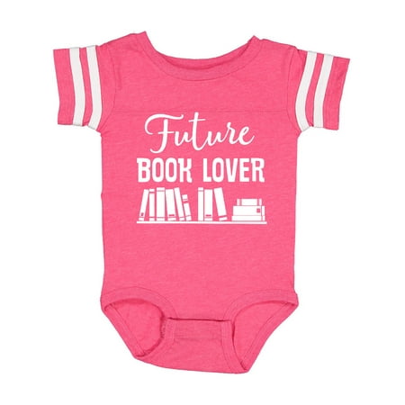 

Inktastic Future Book Lover Childs Reading Gift Baby Boy or Baby Girl Bodysuit