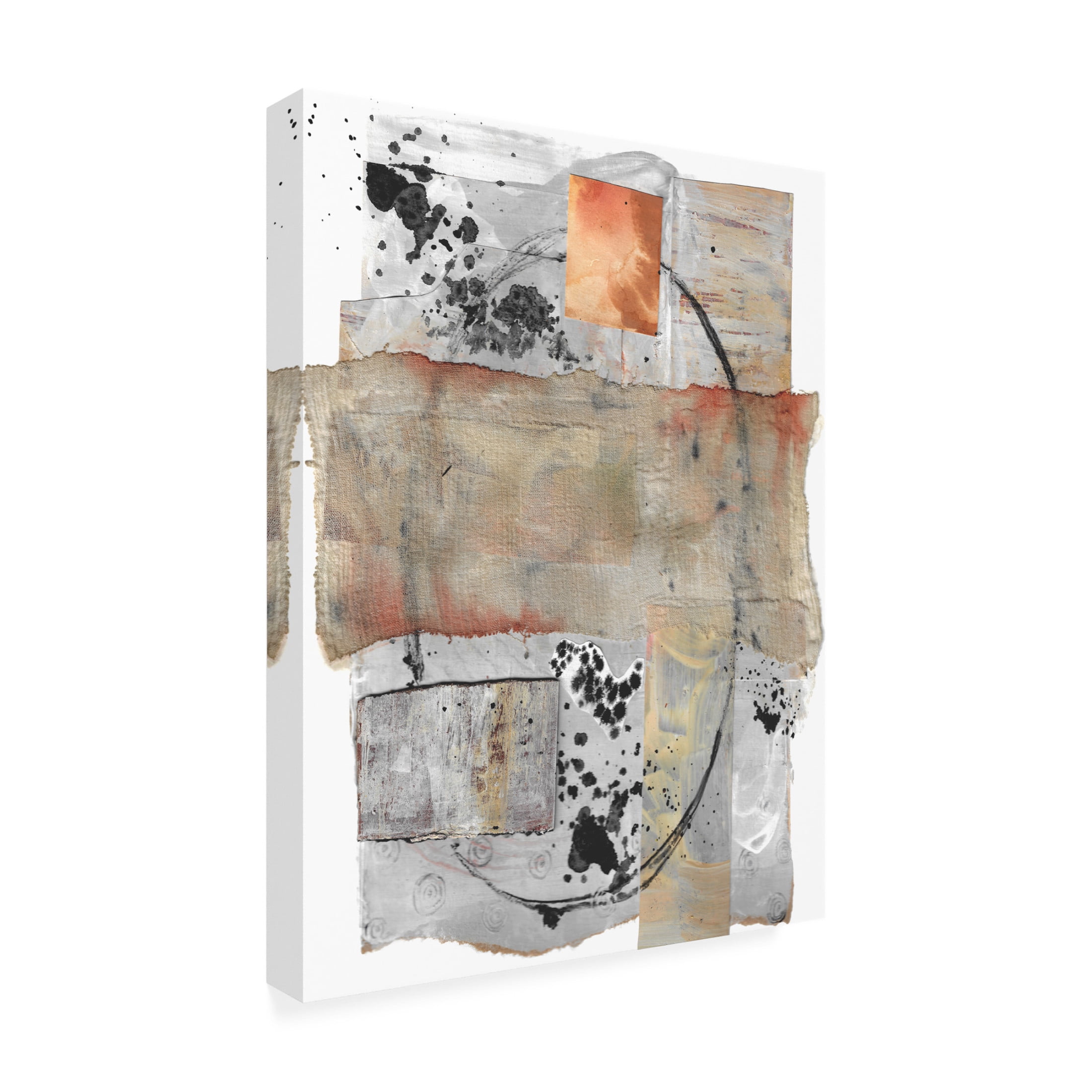 Canvas Wall Art - Maliq 'Under My Skin' Wall Art for Living Room, Bedroom, or Office Décor by Trademark Fine Art - 35 x 47 Inches