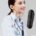 thumbnail image 4 of Auriculares compatibles con Bluetooth Auriculares para teléfono móvil a prueba de sudor de 3,5 mm con micrófono Cancelación de ruido Auriculares portátiles para llamadas Rojo con cable Guardung EL022511-03B, 4 of 6