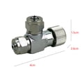 thumbnail image 3 of Double Head Aquarium Co2 Counter Bubble Valve Regulator Diffuser Non-return Aquarium System Check Valve, 3 of 9