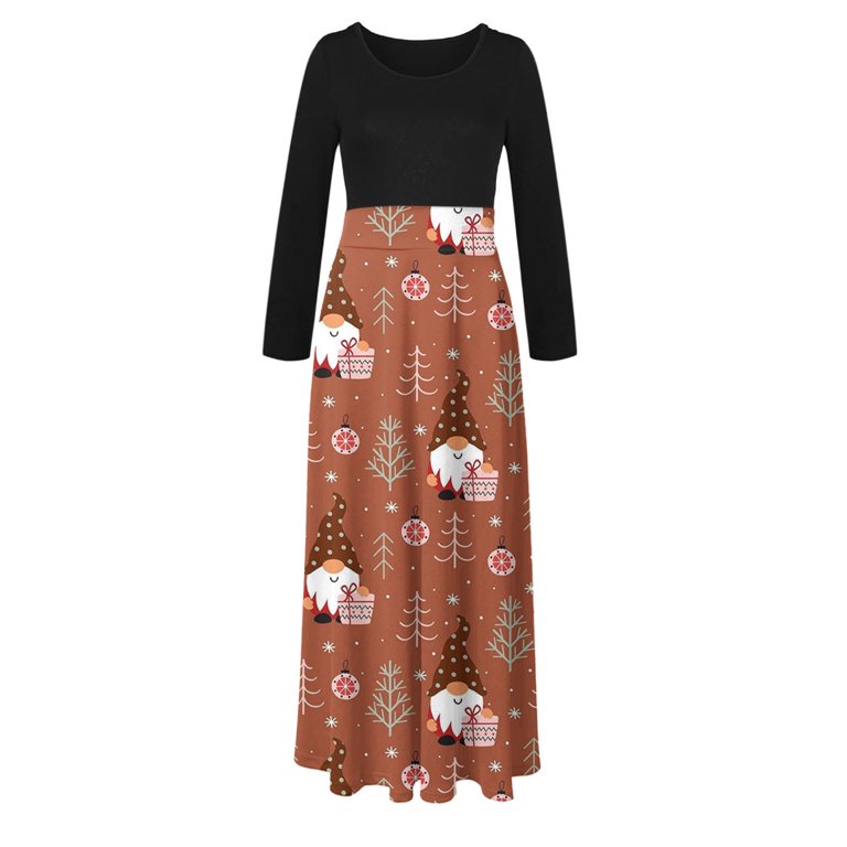 brown christmas dress women Smock Mini Dress | Blue Mixed Floral main image 0
