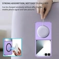 thumbnail image 7 of Decase Magnetic Case for Samsung Galaxy Z Flip 7 5G 2025,Lightweight Slim Fit Drop Matte Protection Cover,Rugged Shockproof Cover for Samsung Galaxy Z Flip 7 5G, Hard PC Protective Phone,Purple, 7 of 7